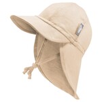 Jan & Jul Sun Soft Baby Sun Hat | Oat | S 3-6M