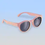 Kicks and Giggles Sunglasses Round Polarized | Blush Pink | 2-4Y