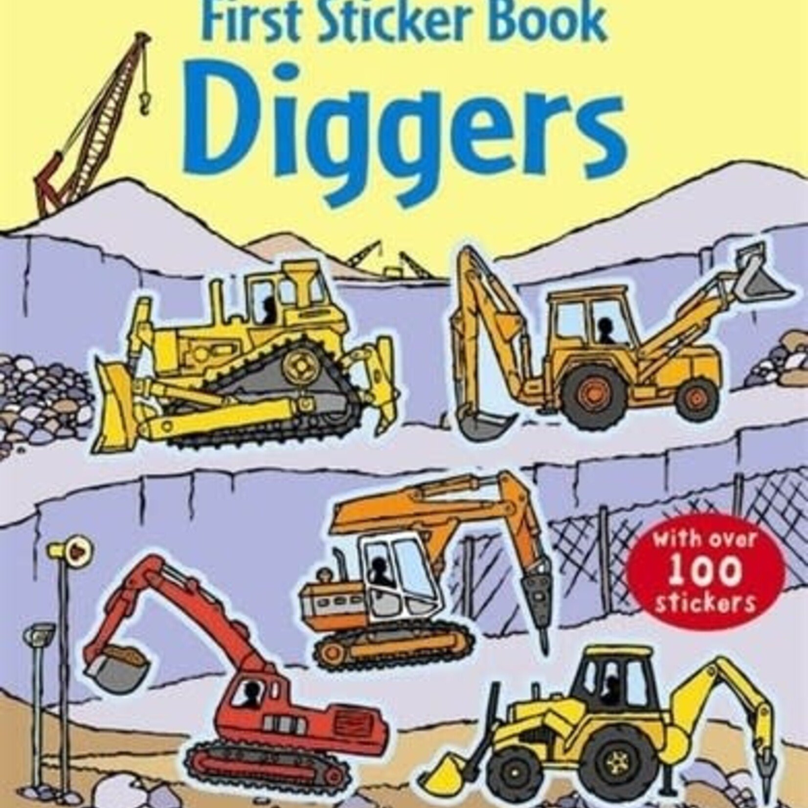 Usborne First Sticker Book Diggers
