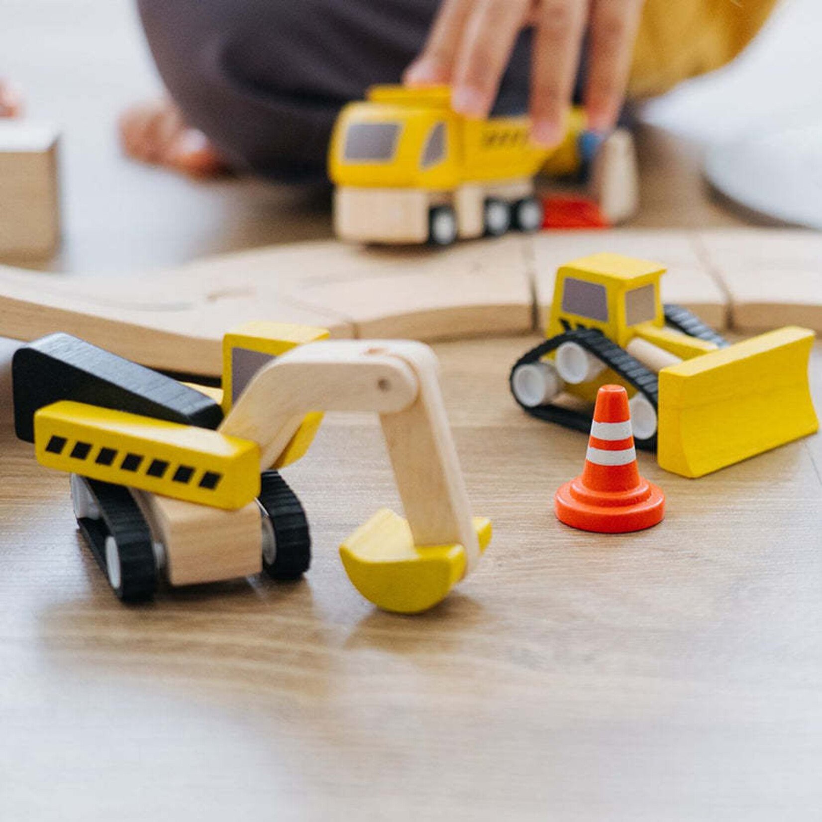Plan Toys, Inc Road Construction Set