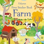 Usborne First Sticker Book Farm  8.5x10