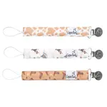 Copper Pearl Binky Clip Set - Boone