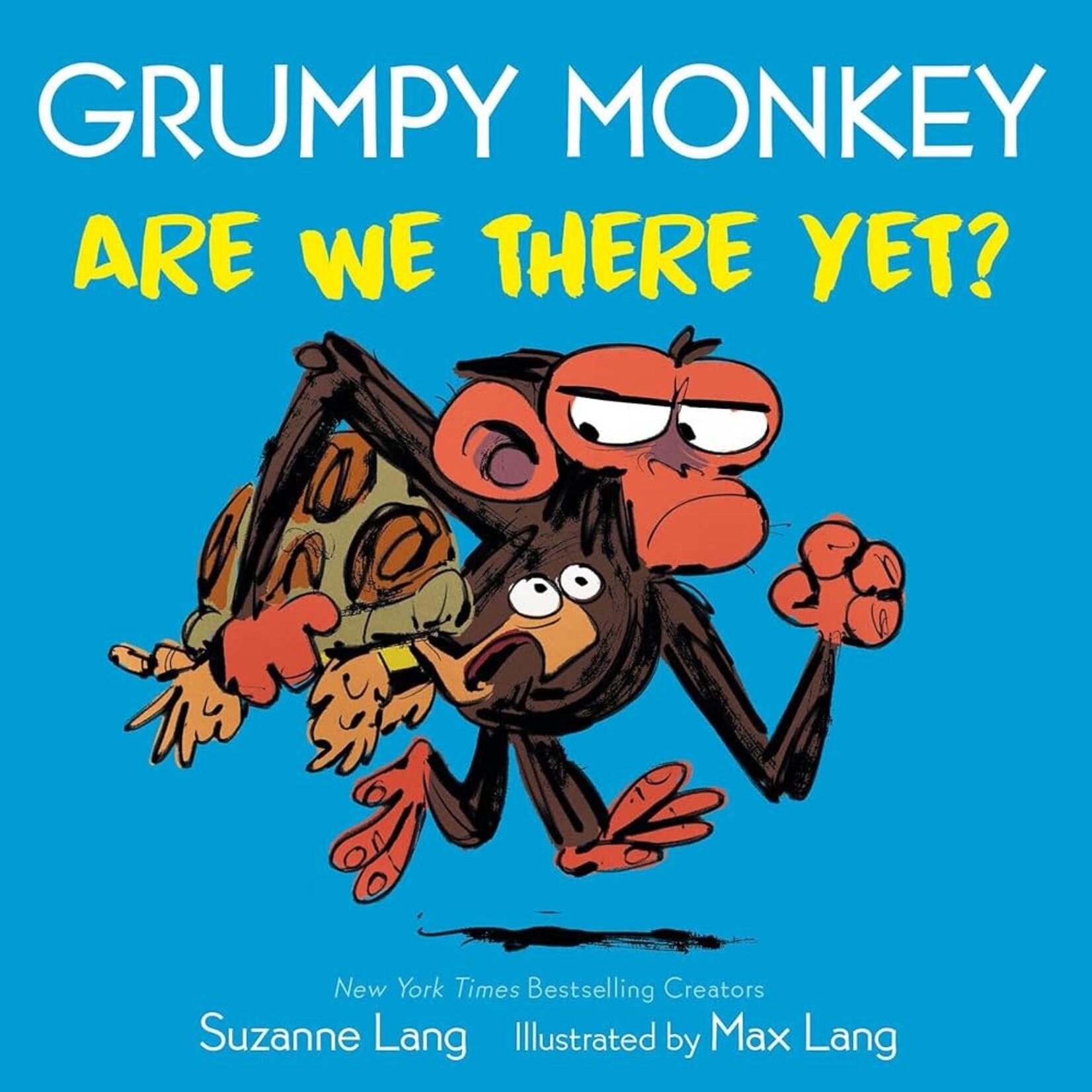 Penguin Random House (here) Grumpy Monkey Are We There Yet?