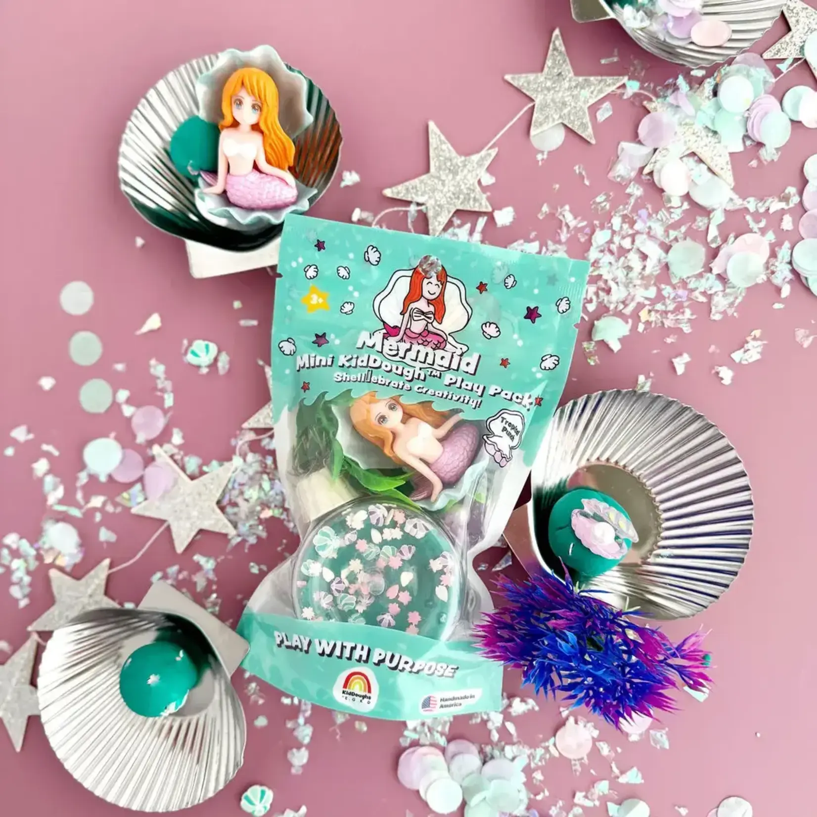 KidDough KidDough Play Pack - Mermaid Mini