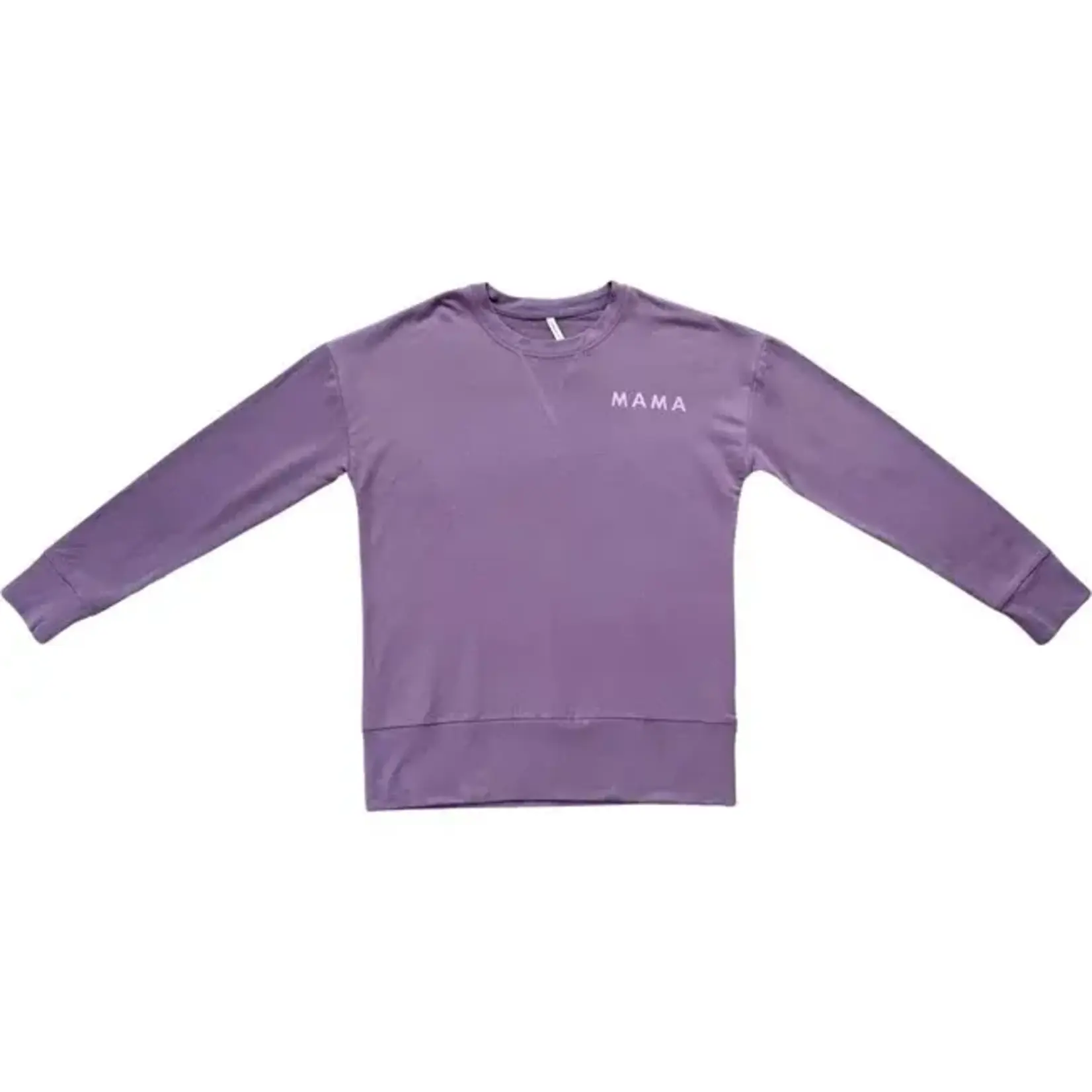 babysprouts clothing company Sweatshirt | Women's Mama | Plum