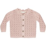 Quincy Mae Scalloped Cardigan Toddler | Blush
