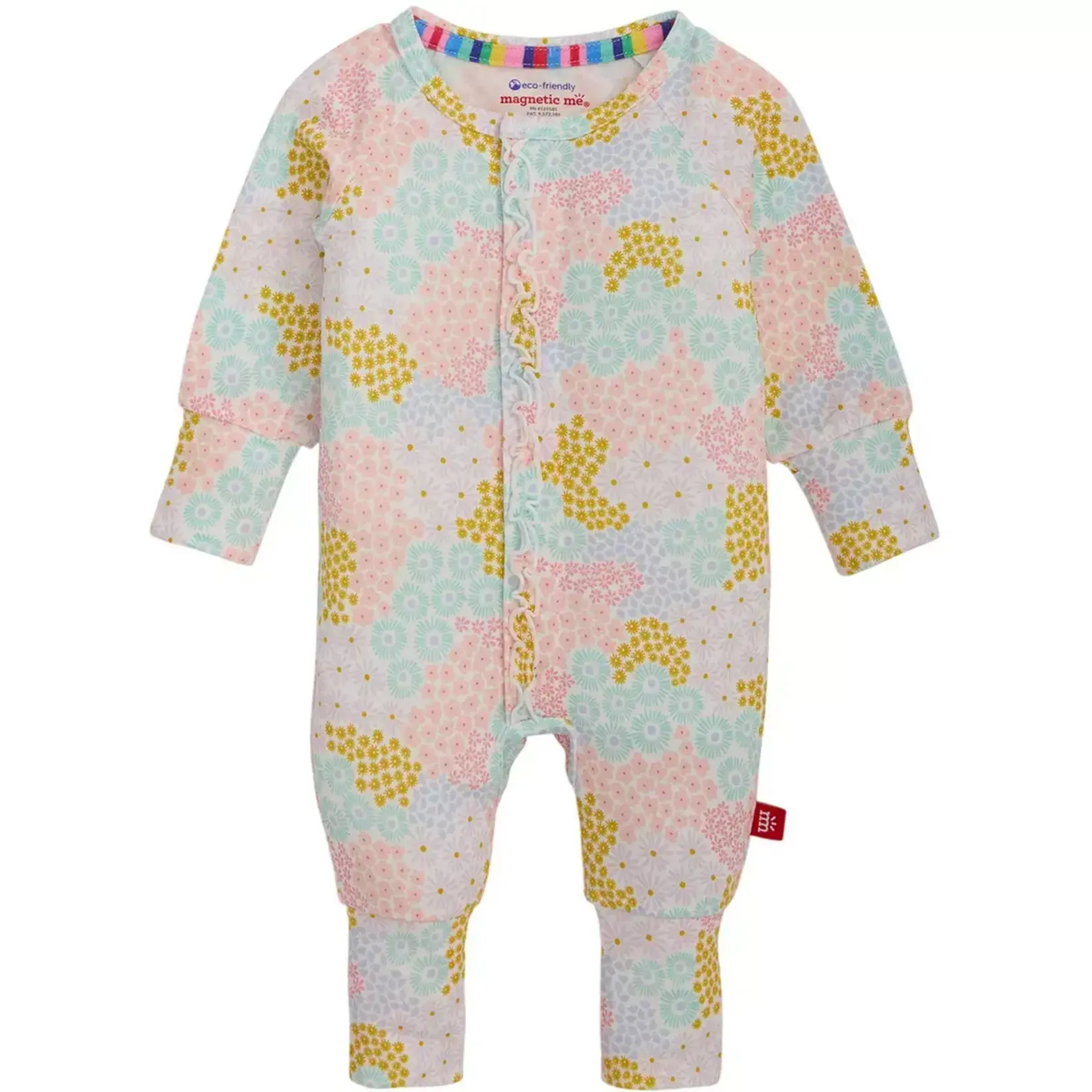 Magnetic Me Magnetic Ruffle Footie | Flower
