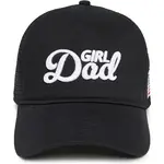 Kicks and Giggles Trucker Hat | Girl Dad Black