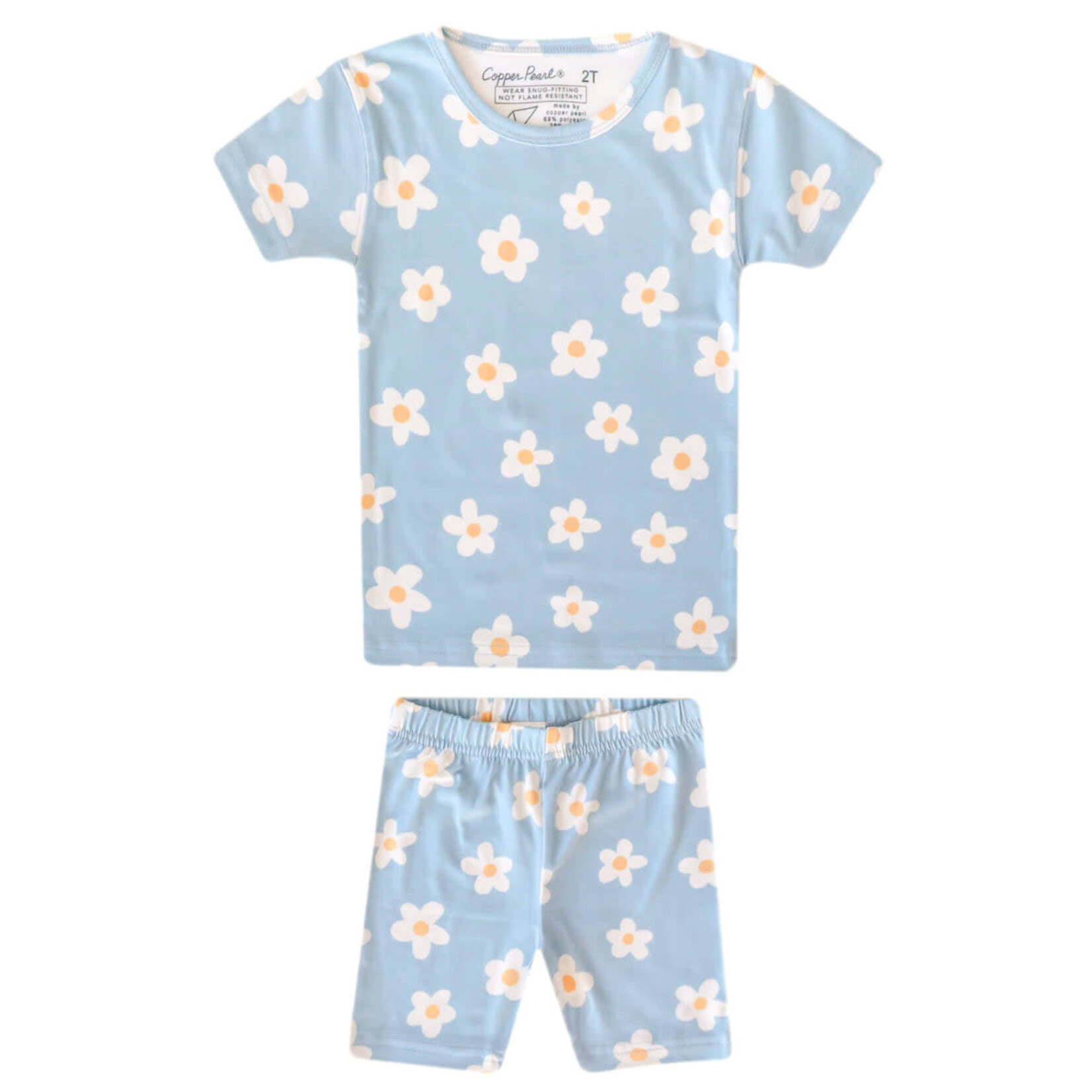 Copper Pearl 2pc Short Sleeve Pajama Set - Della