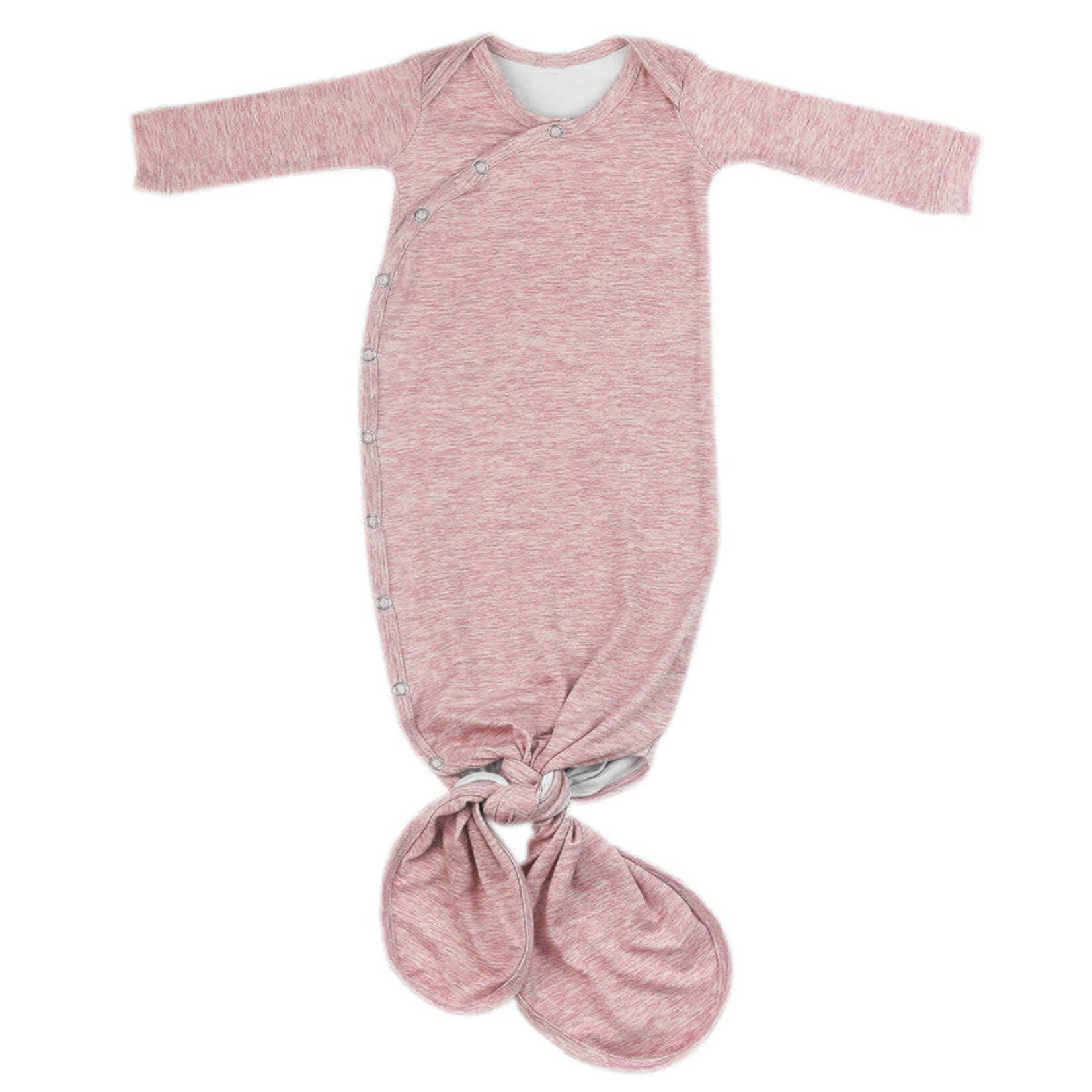 Copper Pearl Newborn Knotted Gown - Maeve