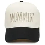 Kicks and Giggles SnapBack Hat | Mommin Beige/Black
