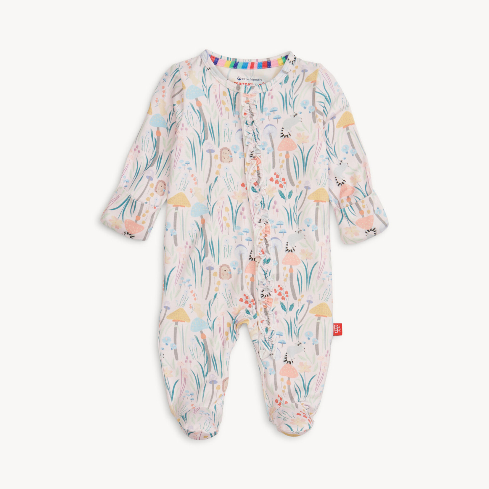 Magnetic Me Magnetic Ruffle Footie | Shroom Bloom Modal