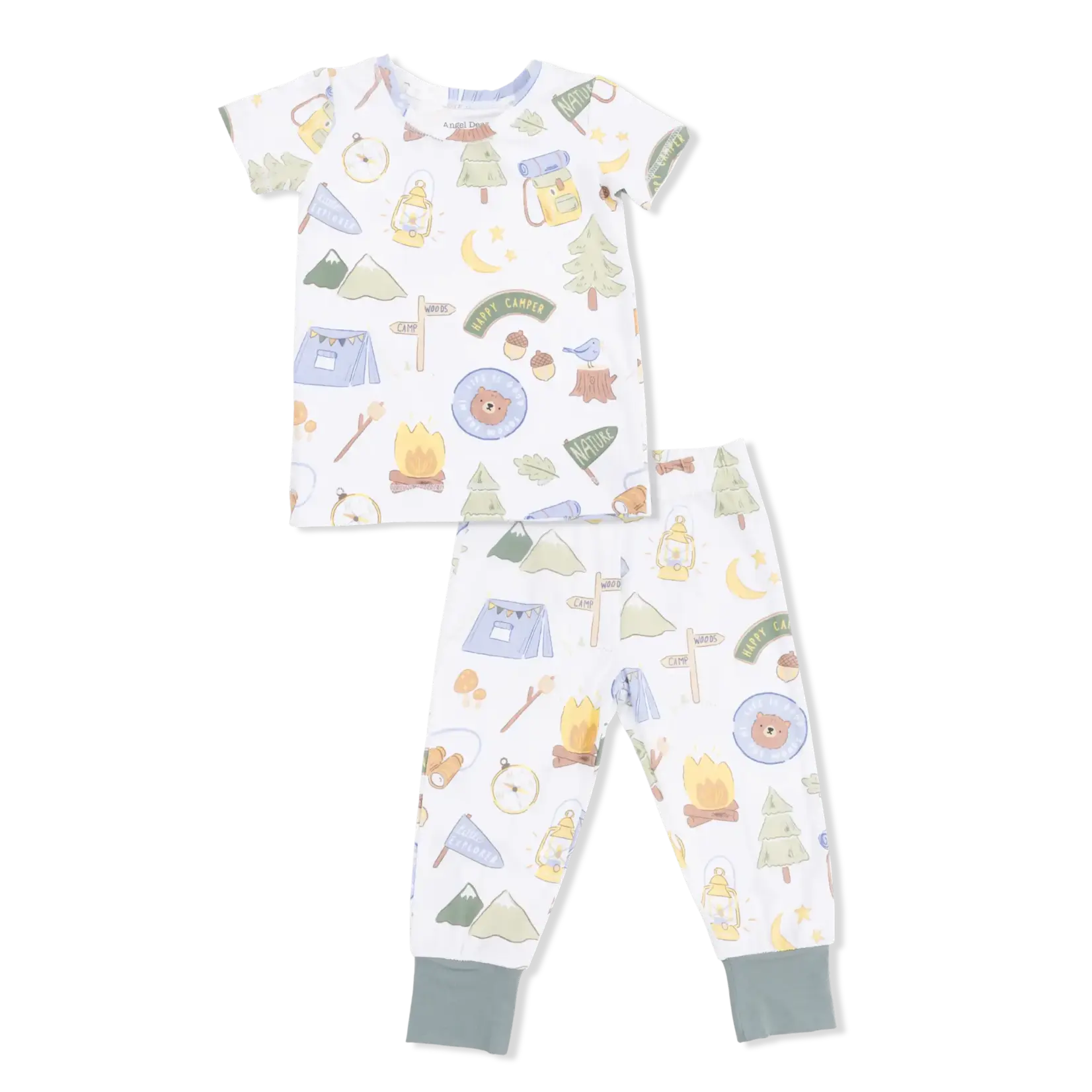 Angel Dear Loungewear Set | Camping Blue