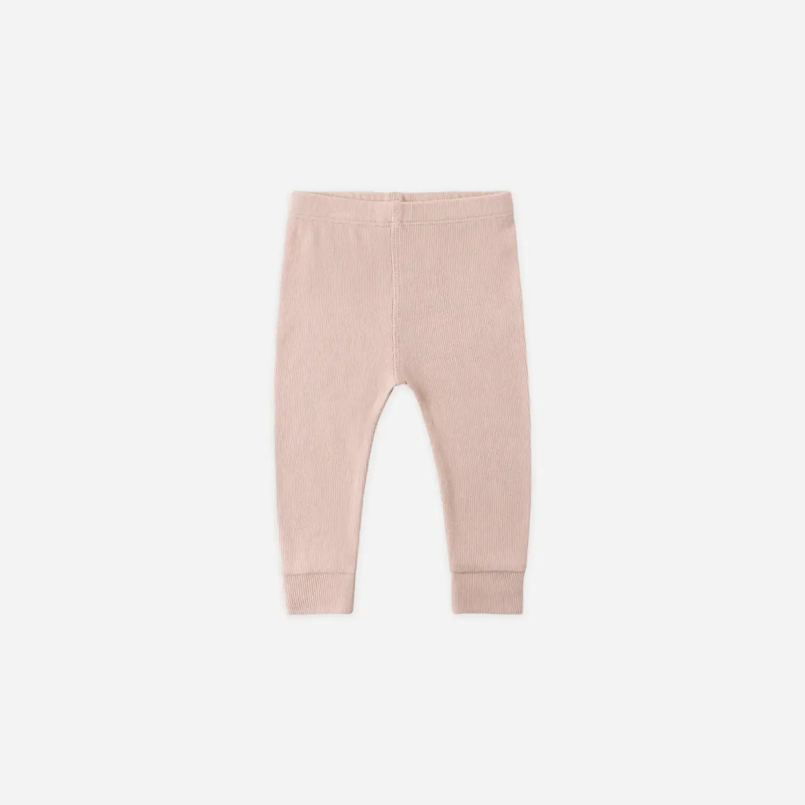 Quincy Mae Ribbed Leggings | Blush
