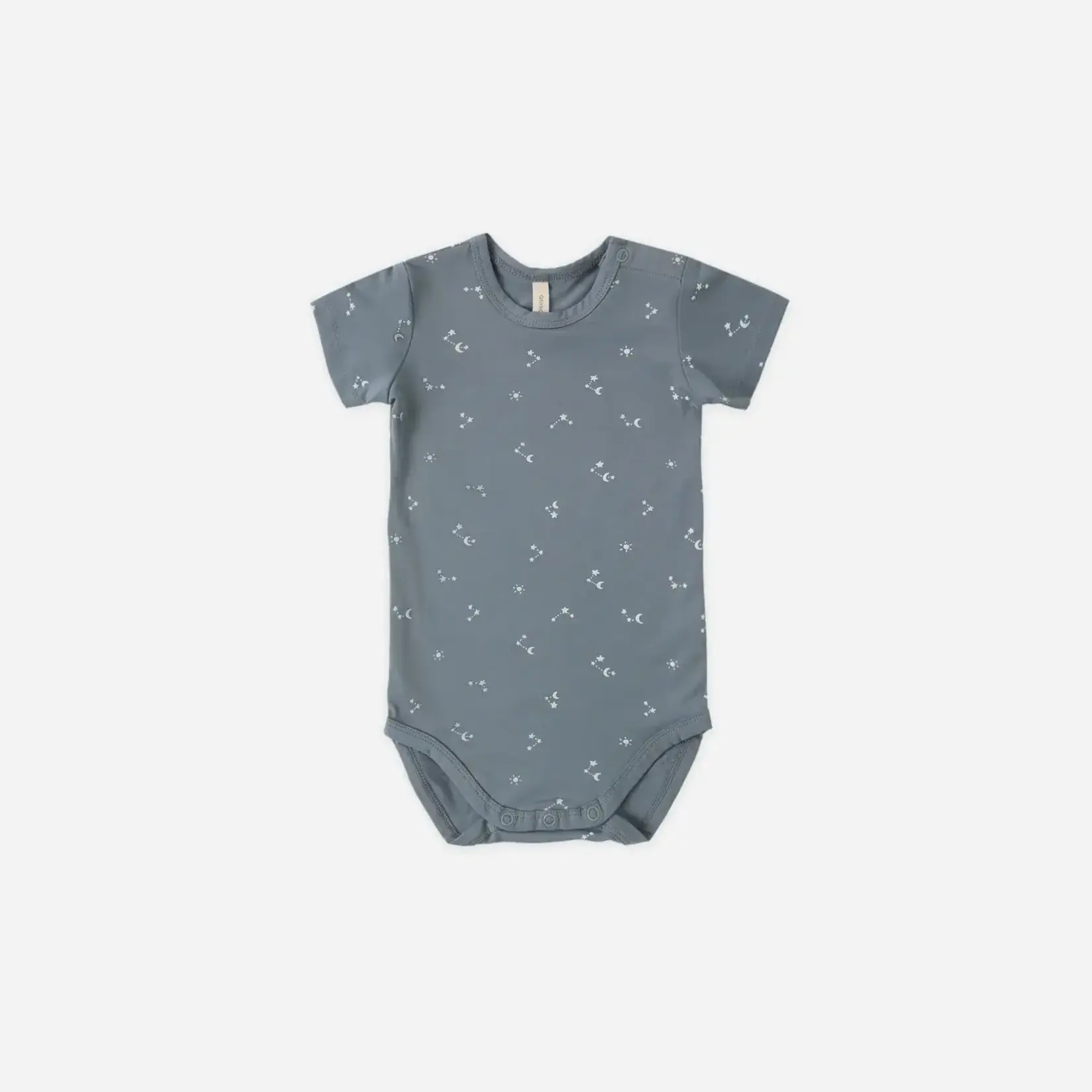 Quincy Mae Bamboo S/S Bodysuit | Starlight