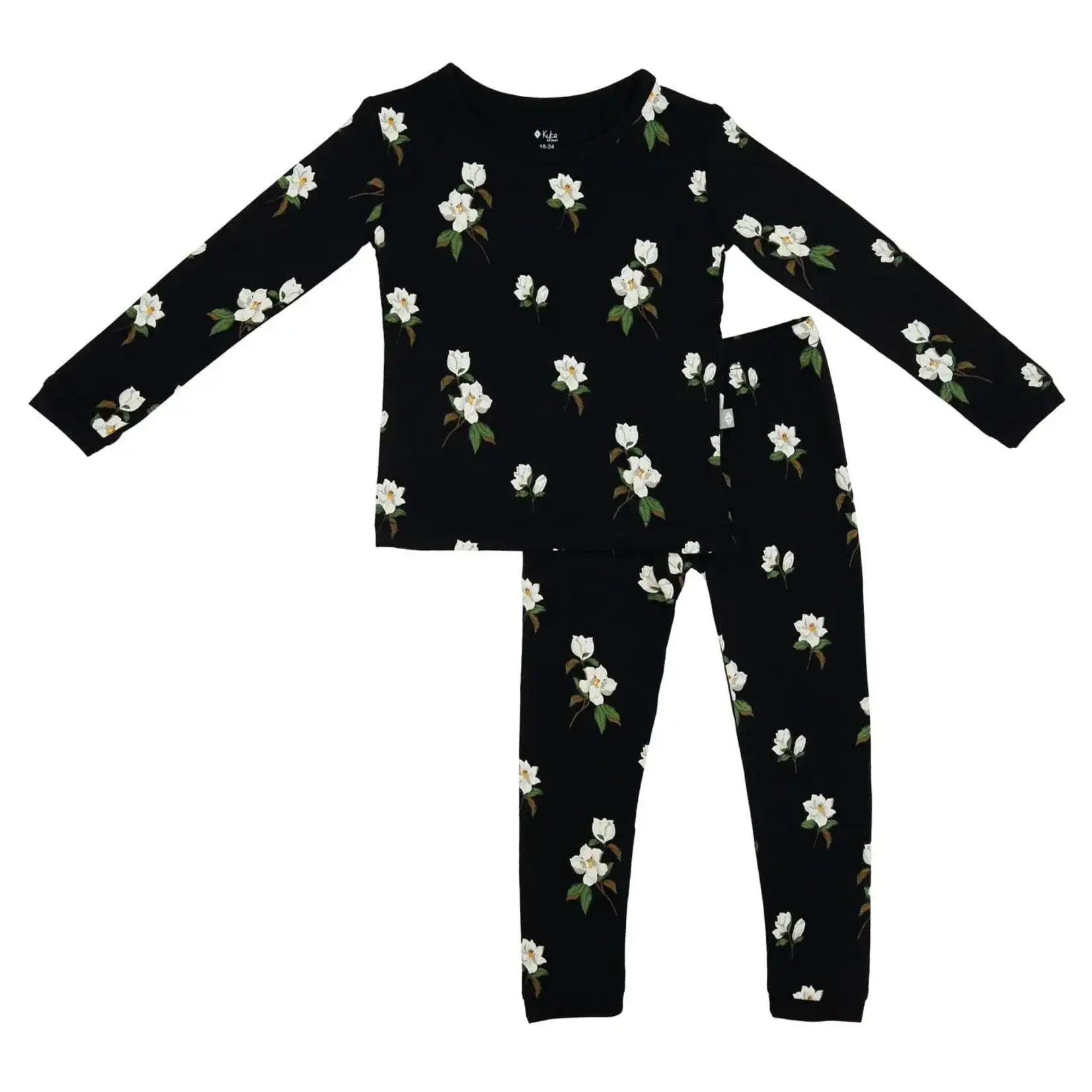 Kyte Baby Toddler Pajama Set in Midnight Magnolia X