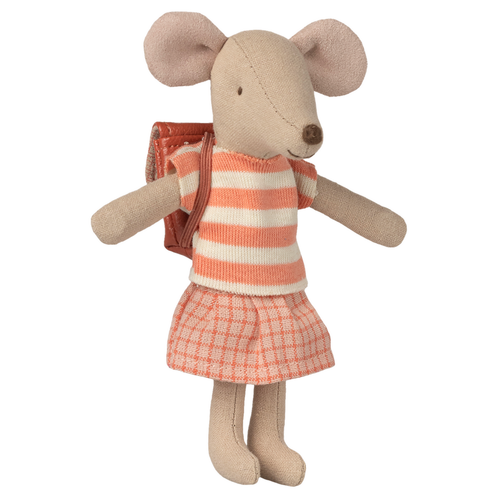 Maileg Tricycle Mouse, Big Sister | Coral