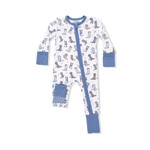 Angel Dear Convertible Romper | Cowboy Boots Blue