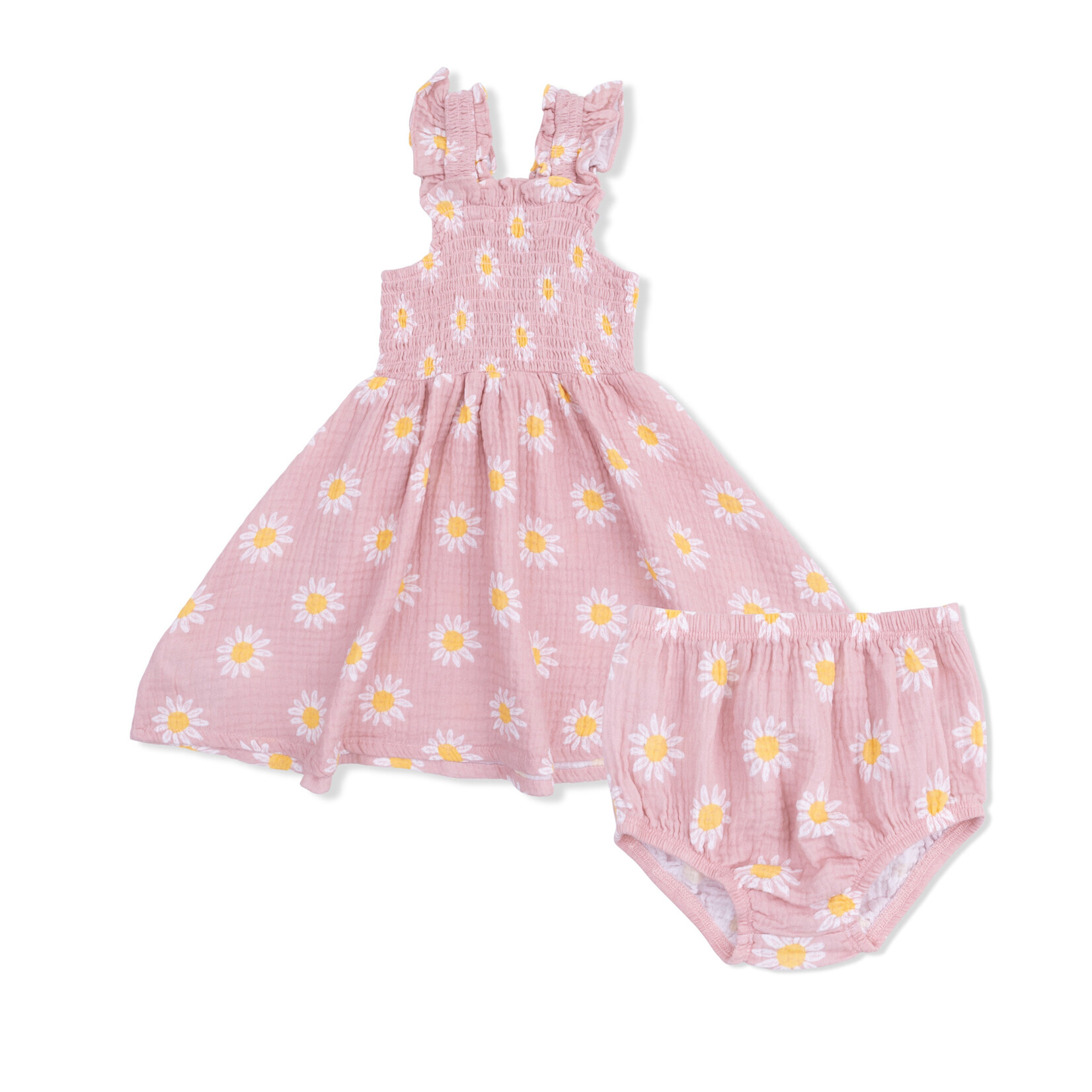 Angel Dear Smocked Sundress w Bloomer | Caitlyn's Daisy