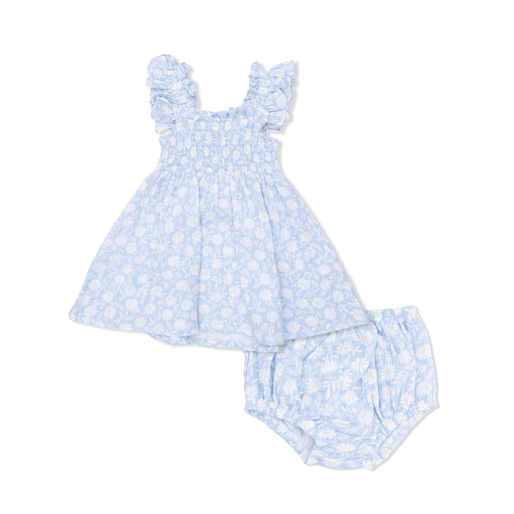 Angel Dear Smocked Sundress w Bloomer | Western Daisies