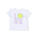 Angel Dear Ruffle Tee | LOVE Tennis