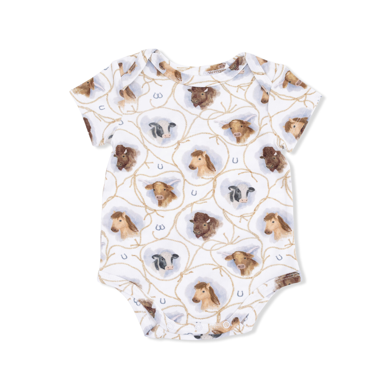 Angel Dear Bodysuit S/S | Bison and Friends