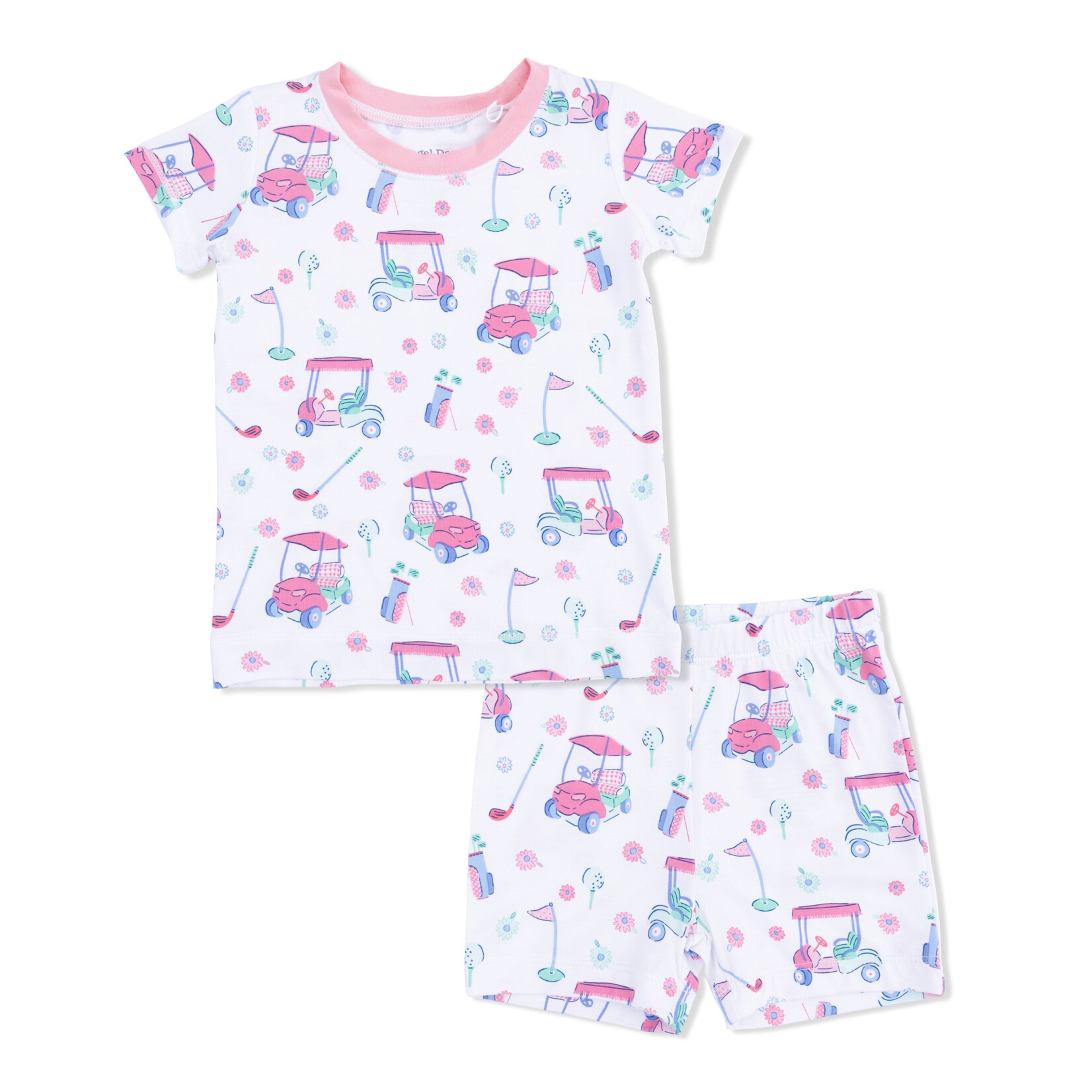 Angel Dear Loungewear Short Set | Golf Cart Floral