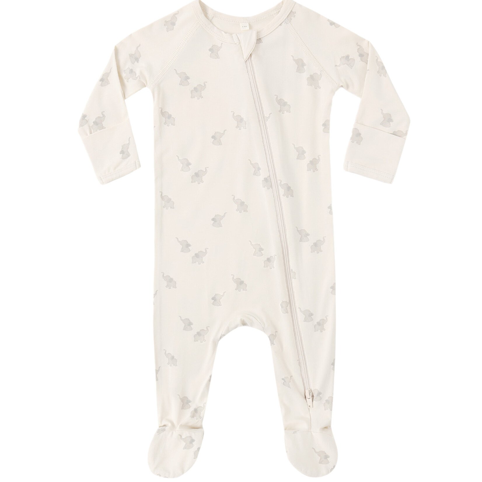 Quincy Mae Bamboo Zip Footie | Newborn