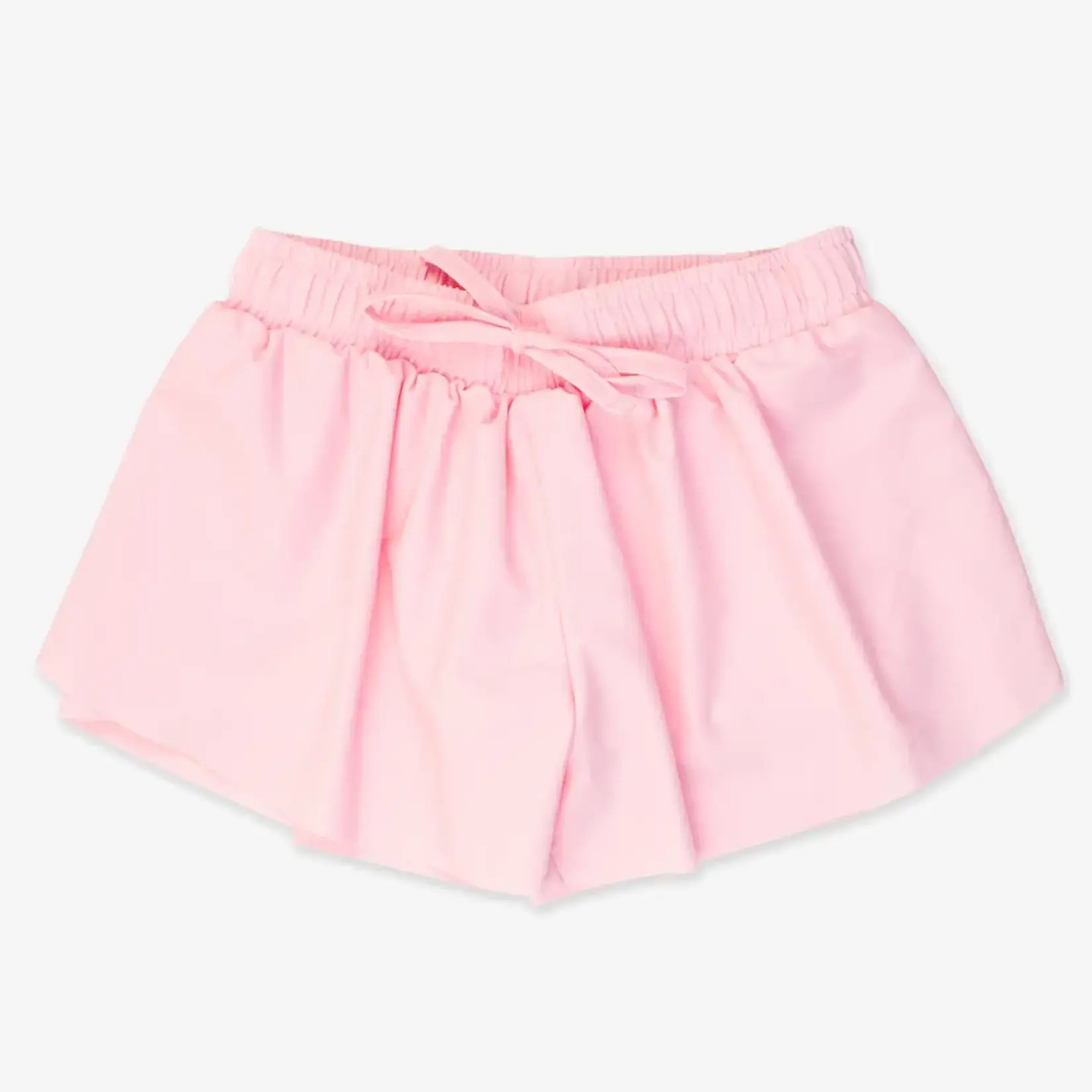RuffleButts Girls  Active Butterfly Shorts - Pink