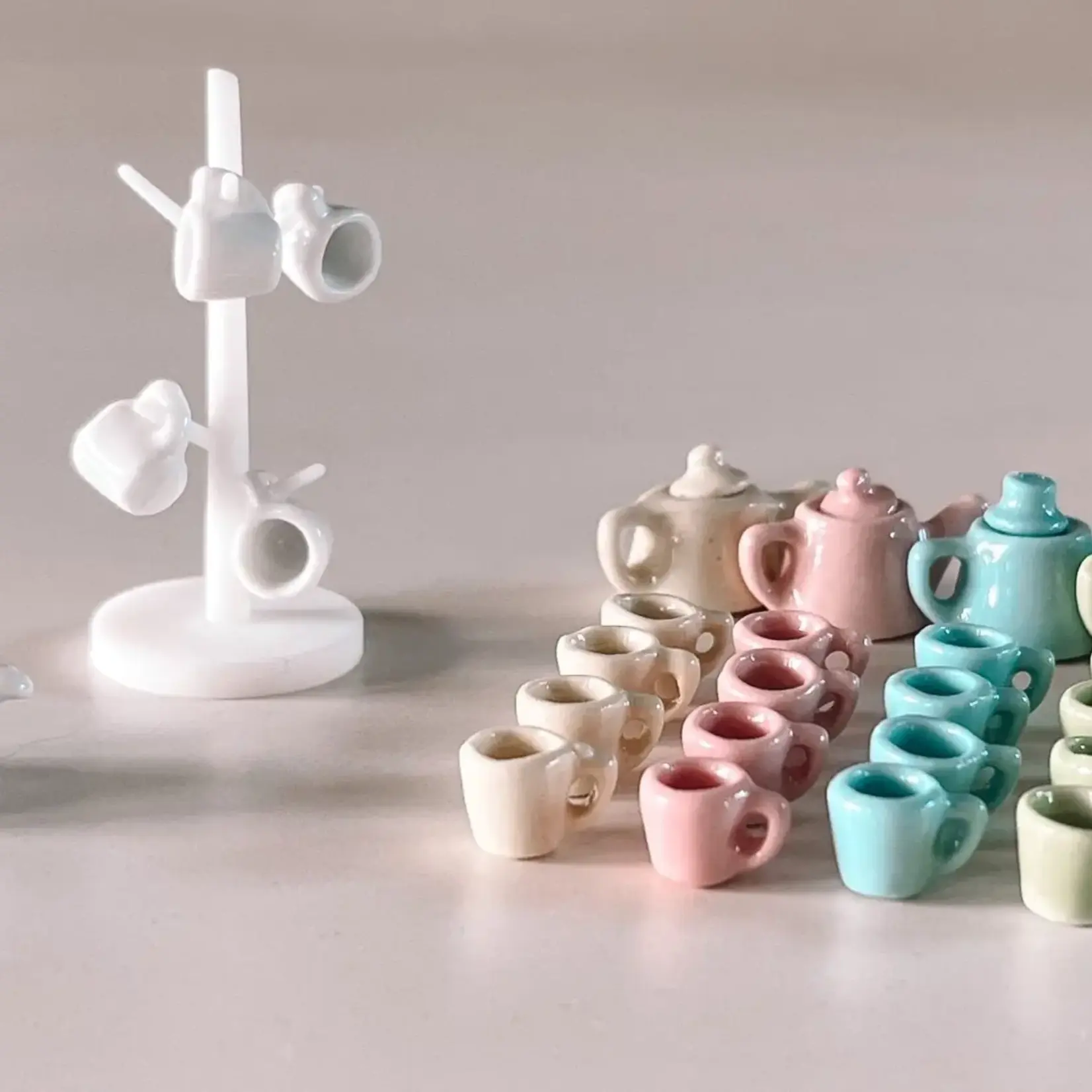 Macy Mae Dollhouse Designs Dollhouse Tea Set | Blue