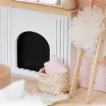 Macy Mae Dollhouse Designs Dollhouse Weaved Bamboo Basket | Natural