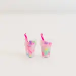 Macy Mae Dollhouse Designs Dollhouse Miniature Pink Smoothie | Set of 2