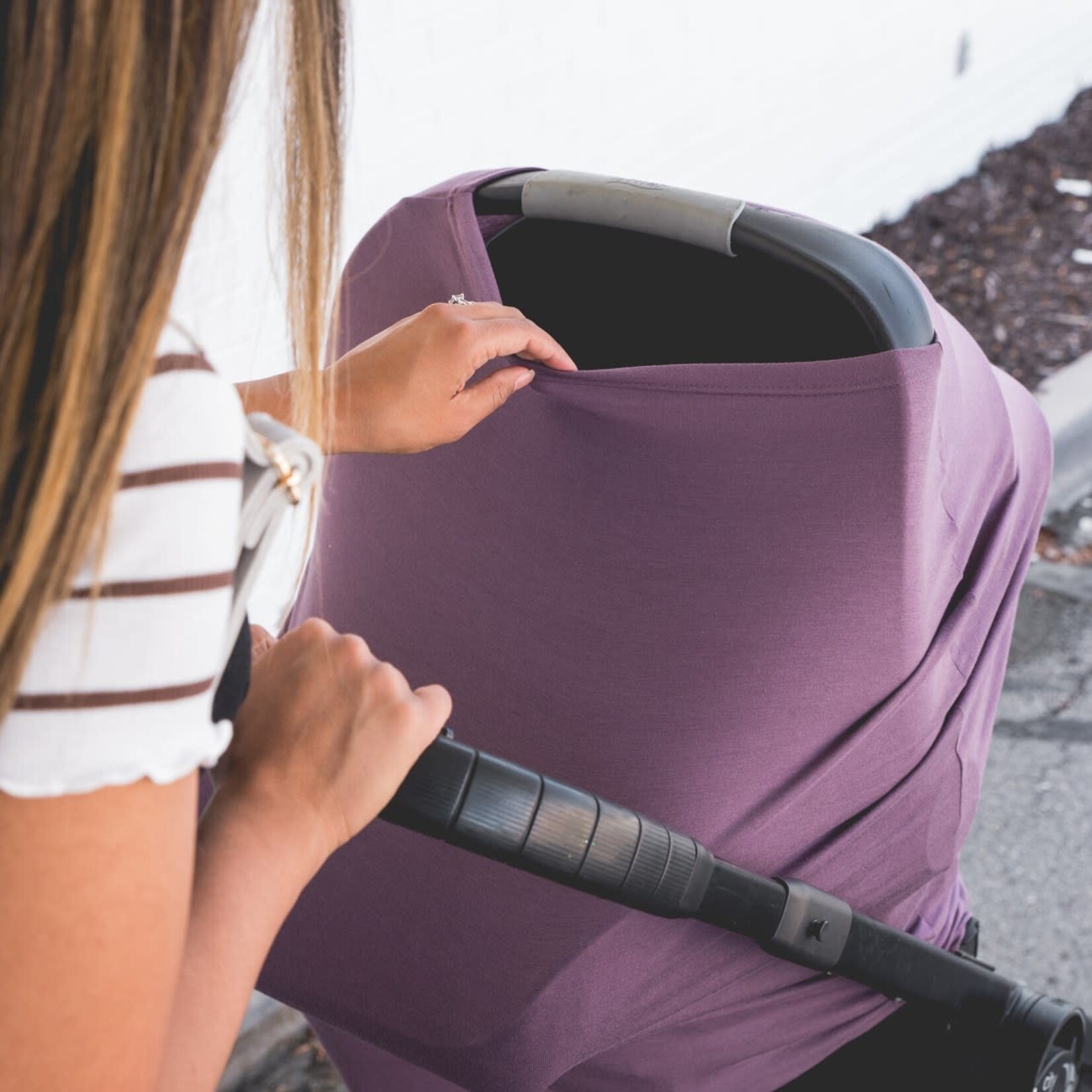 Copper Pearl Multi-Use Cover Plum