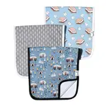 Copper Pearl Premium Burp Cloths - Bridger