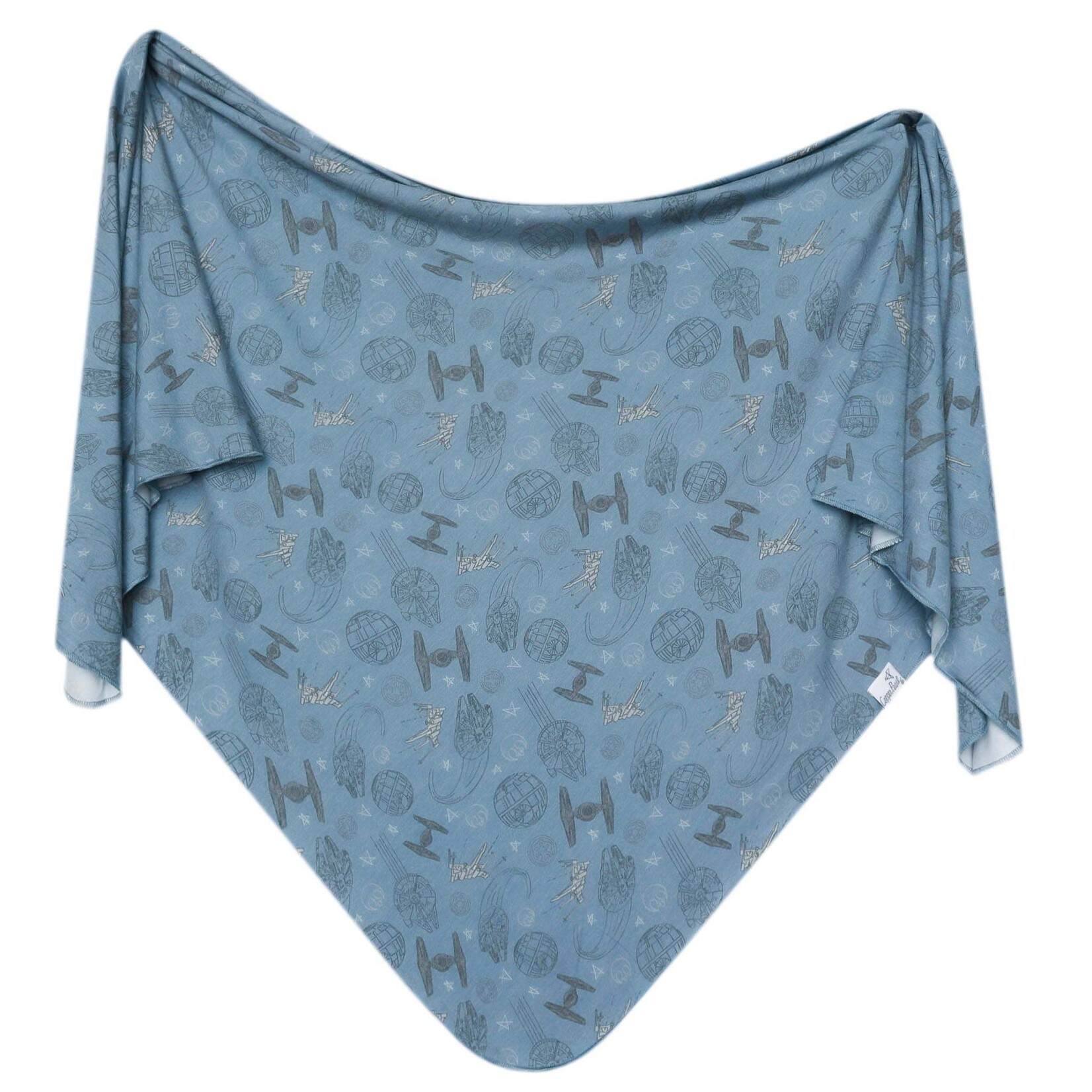 Copper Pearl Knit Swaddle Blanket - Starships Star Wars