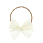 Lou Lou and Company Lace Bow Headband | Ivory Daisy