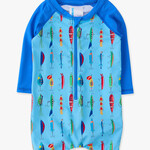 RuggedButts Rash Guard Swimsuit | Gone Fishing
