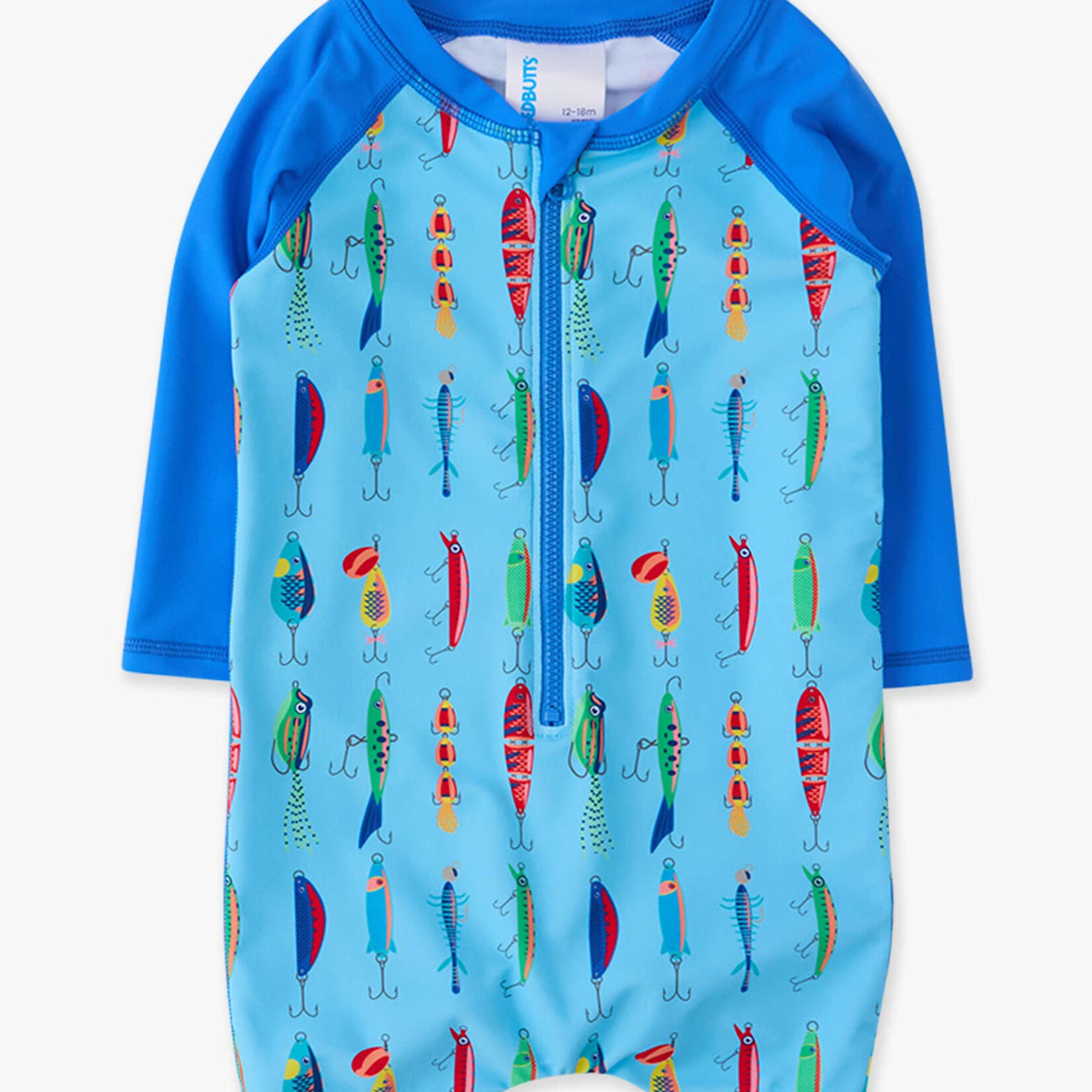 RuggedButts Rash Guard Swimsuit | Gone Fishing