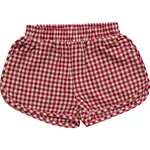 Mebie Baby Red Gingham Baby Shorts