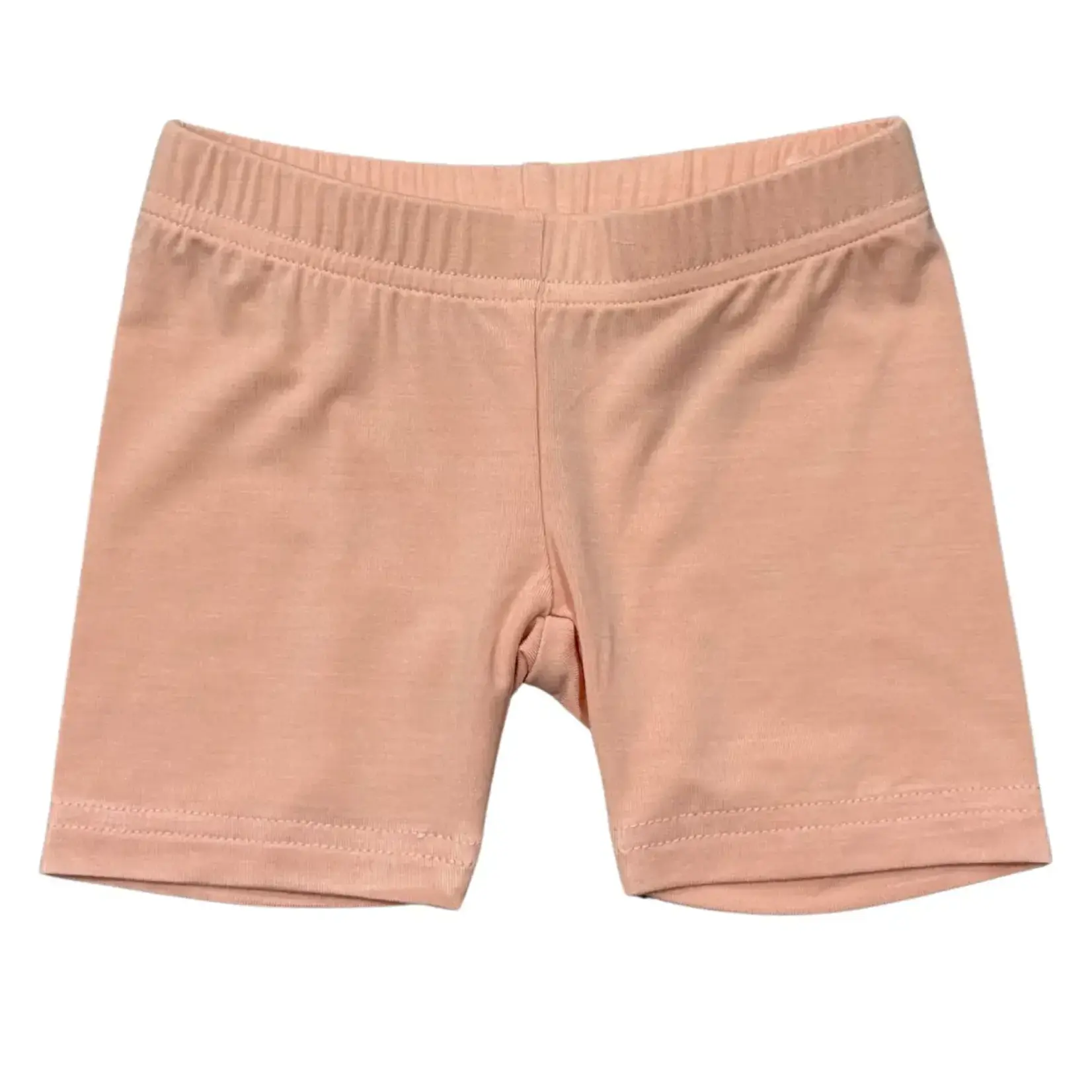 babysprouts clothing company Biker Shorts | Peachy Blush