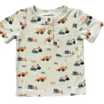 babysprouts clothing company Boys SS Tee | Construction