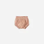 Quincy Mae Gathered Bloomer | Poppy Stripe