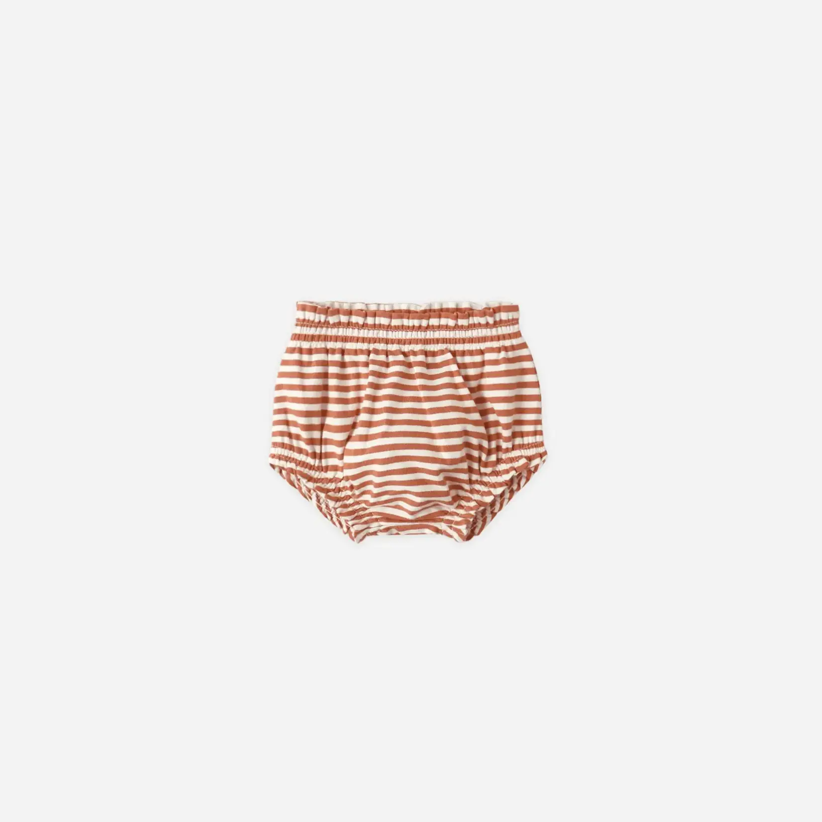 Quincy Mae Gathered Bloomer | Poppy Stripe