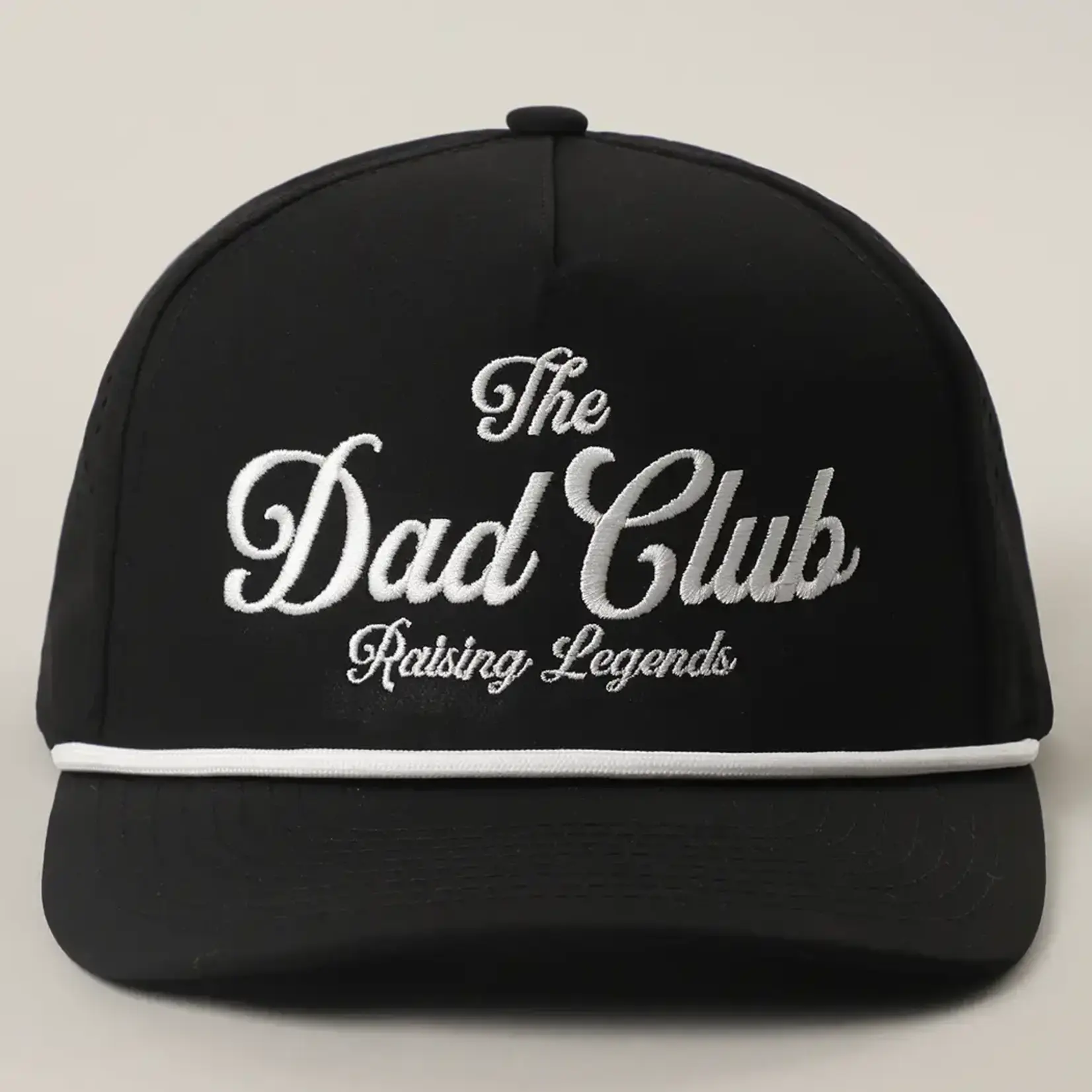 Fashion City Trucker Hat | The Dad Club Embroidered Black