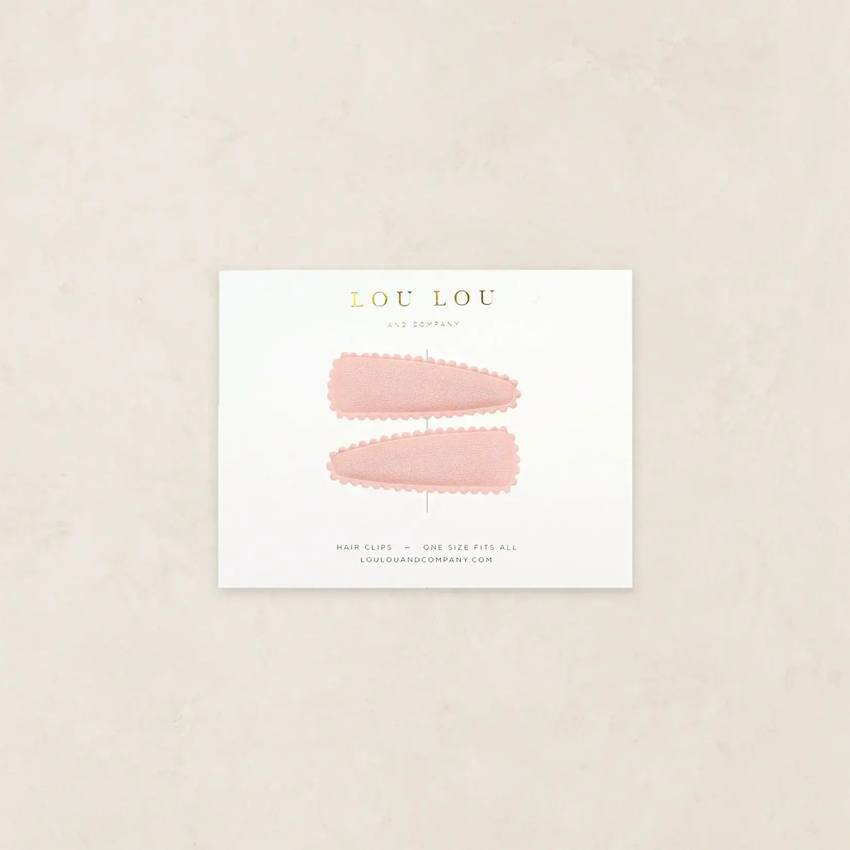 Lou Lou and Company Scallop Snap Pack | Blush