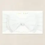 Lou Lou and Company Cable Knit Headband - White