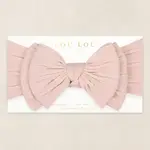 Lou Lou and Company Cable Knit Headband - Powder Pink