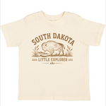 Brands We Love South Dakota Little Explorer Toddler Tee | Natural