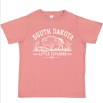 Brands We Love South Dakota Little Explorer Toddler Tee | Mauve