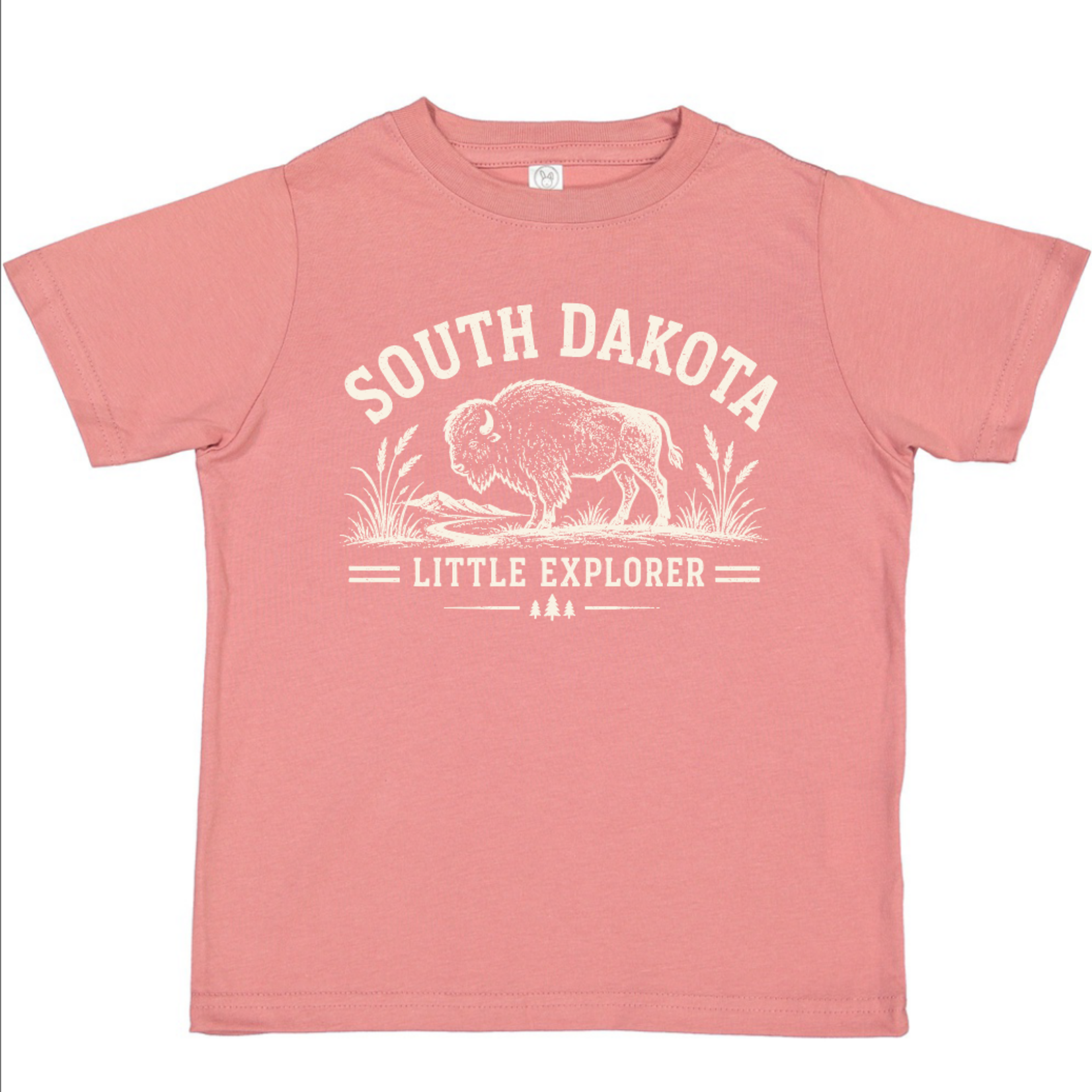 Brands We Love South Dakota Little Explorer Toddler Tee | Mauve